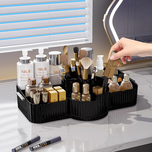 Makeup Brush Holder 360° Rotating Organiser
