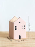 Wooden House Desktop Organiser